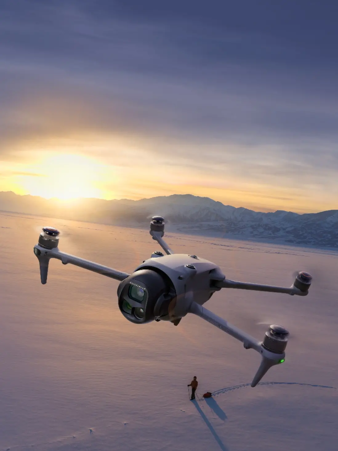 Caméra Hasselblad du DJI Mavic 4 Pro